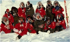 Canadian-Soviet Ski-trek Arctic expedition in 1988