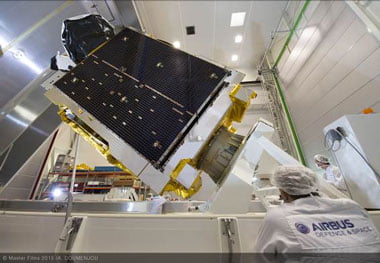 Telstar 12 VANTAGE shipped to launch site