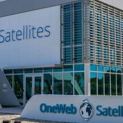 OneWeb Satellites facility outside
