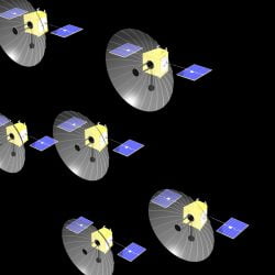 Oberon project spacecraft cluster