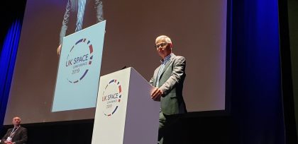 Andy Green at UK Space Conf 2019
