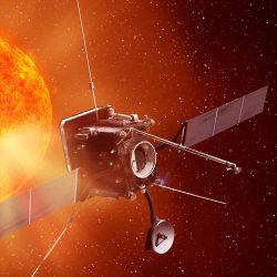 Solar Orbiter artist's impression (copyright Airbus)