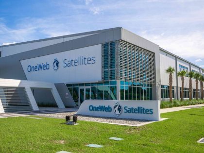 OneWeb Satellites facility outside