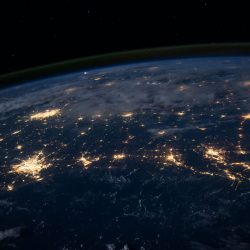 View of the Earth at night