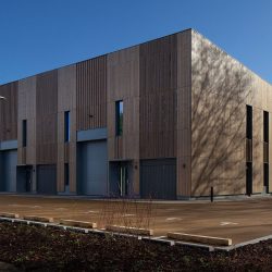 Astroscale's Zeus building on the Harwell Campus