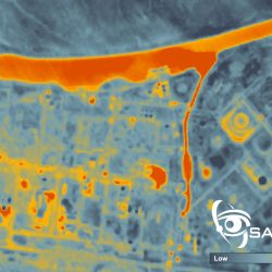 Satellite Vu Stanlow Refinery