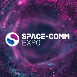 Space Comm Expo graphic