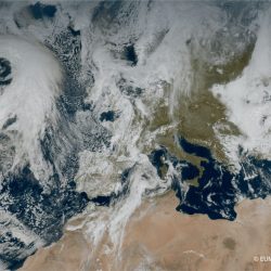 Satellite image of Europe ESA (May 23)