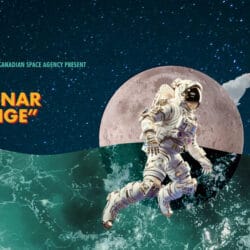 Aqualunar Challenge astronaut design branded