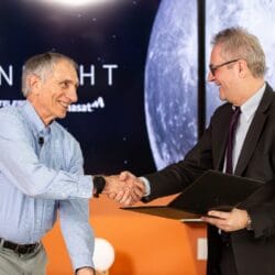 Moonlight signing Viasat Telespazio