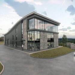 CGI image of Resonate Testing proposed new testing facility 1920