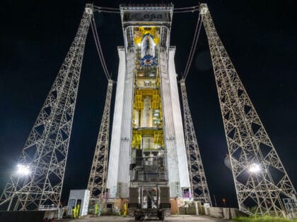 MicroCarb on Vega C flight VV27 awaiting launch