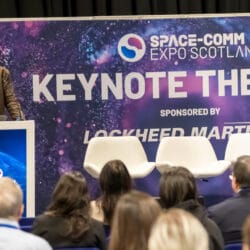 Doug Liddle speech Space Comm Expo Scotland 4