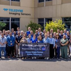 Teledyne team members who worked on H4RG 10 imaging sensor